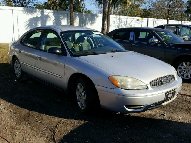 1FAFP53U47A197976 - 2007 FORD TAURUS SE SILVER photo 1