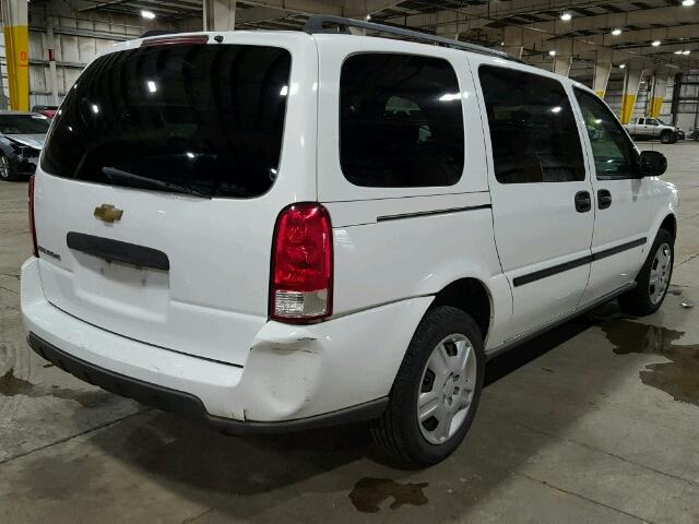 1GNDV23L86D177103 - 2006 CHEVROLET UPLANDER L WHITE photo 4