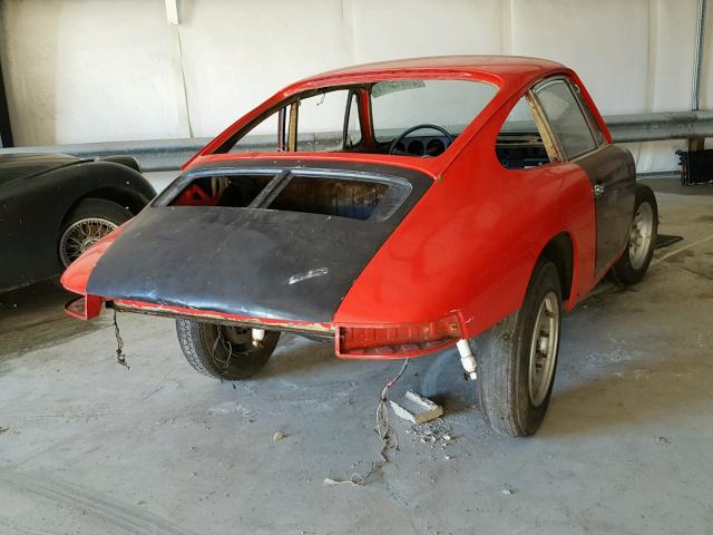 12805429 - 1968 PORSCHE 912 RED photo 4