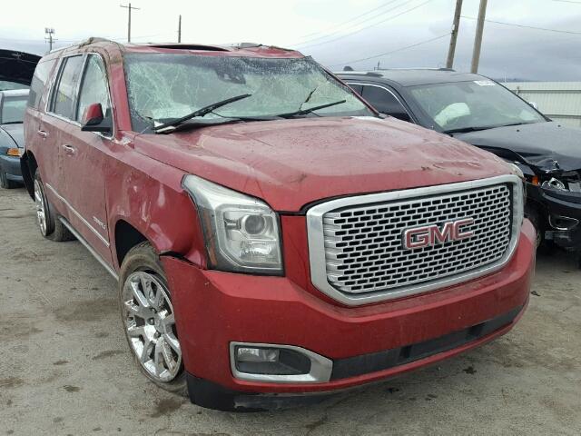 1GKS2JKJ6FR211579 - 2015 GMC YUKON XL D RED photo 1