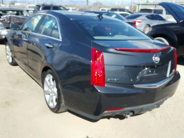 1G6AA5RX0E0174871 - 2014 CADILLAC ATS GRAY photo 3