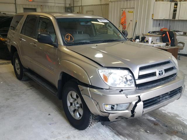 JTEBU14R640037552 - 2004 TOYOTA 4RUNNER SR GOLD photo 1