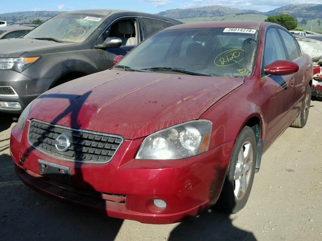 1N4AL11D26C217548 - 2006 NISSAN ALTIMA S RED photo 2