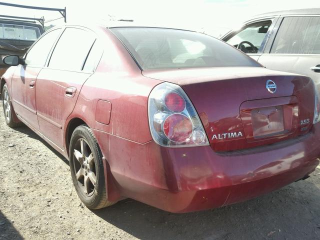 1N4AL11D26C217548 - 2006 NISSAN ALTIMA S RED photo 3