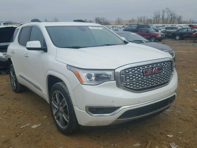 1GKKNPLS0HZ155613 - 2017 GMC ACADIA DEN WHITE photo 1