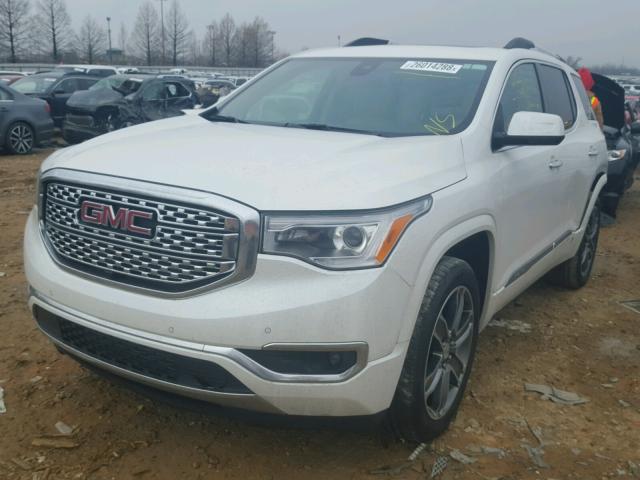 1GKKNPLS0HZ155613 - 2017 GMC ACADIA DEN WHITE photo 2