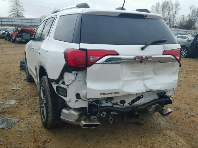 1GKKNPLS0HZ155613 - 2017 GMC ACADIA DEN WHITE photo 3