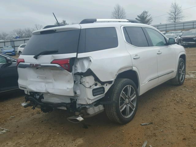 1GKKNPLS0HZ155613 - 2017 GMC ACADIA DEN WHITE photo 4