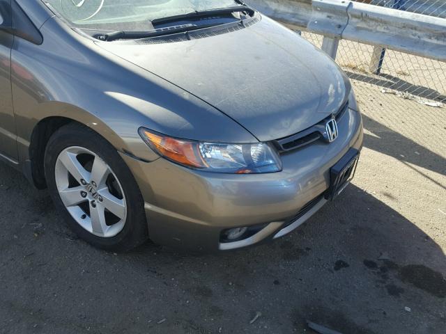2HGFG12816H508630 - 2006 HONDA CIVIC EX თაფლისფერი ფოტო 9