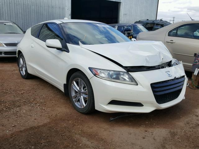 JHMZF1D40BS010400 - 2011 HONDA CR-Z WHITE photo 1