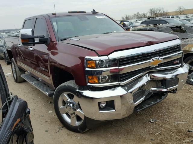 1GC1KWE84GF286197 - 2016 CHEVROLET SILVERADO BURGUNDY photo 1