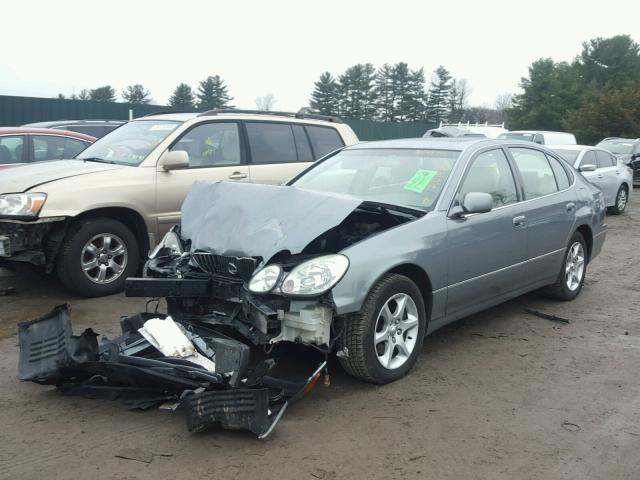 JT8BD69S040193324 - 2004 LEXUS GS 300 GRAY photo 2