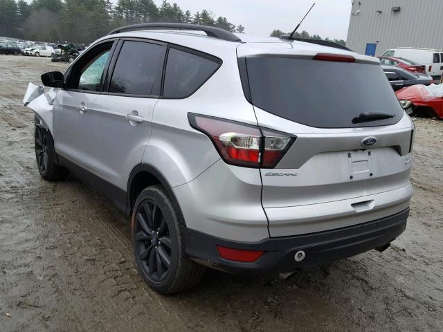 1FMCU9GD3HUD98741 - 2017 FORD ESCAPE SE SILVER photo 3