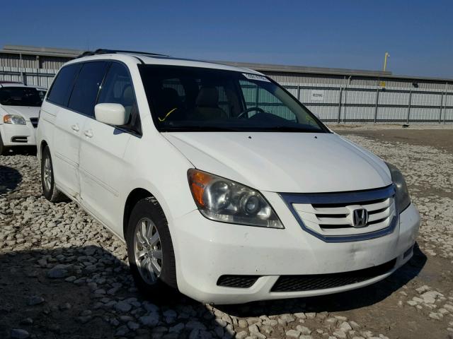 5FNRL386X8B056792 - 2008 HONDA ODYSSEY EX WHITE photo 1