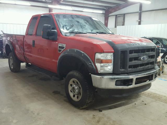 1FTSX21R08EC43092 - 2008 FORD F250 SUPER RED photo 1