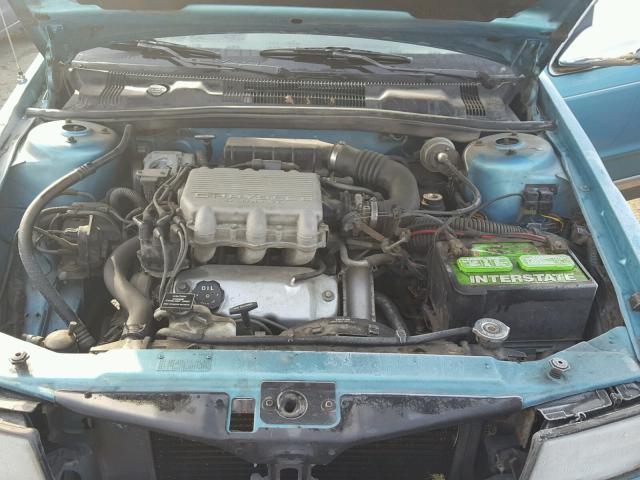 1C3XA3630PF554391 - 1993 CHRYSLER LEBARON LE BLUE photo 7