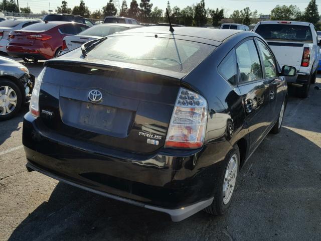 JTDKB20U597834951 - 2009 TOYOTA PRIUS BLACK photo 4