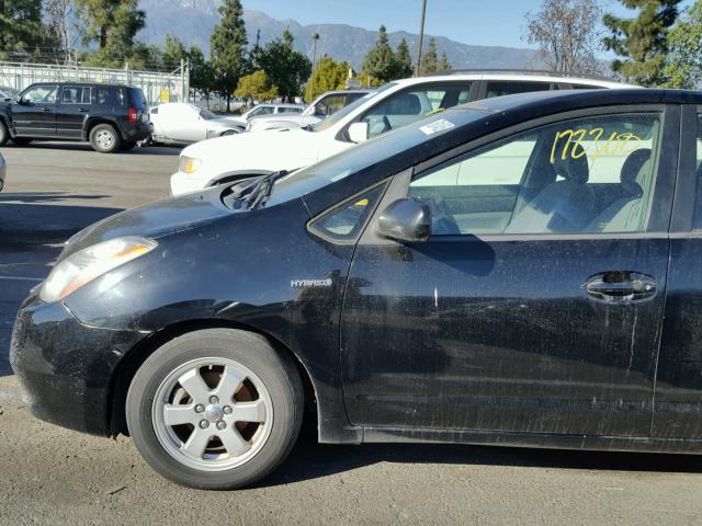 JTDKB20U597834951 - 2009 TOYOTA PRIUS BLACK photo 9