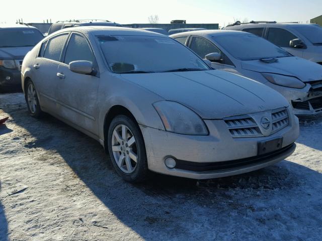 1N4BA41E34C914549 - 2004 NISSAN MAXIMA SE BROWN photo 1