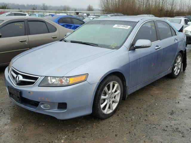 JH4CL96976C024588 - 2006 ACURA TSX BLUE photo 2