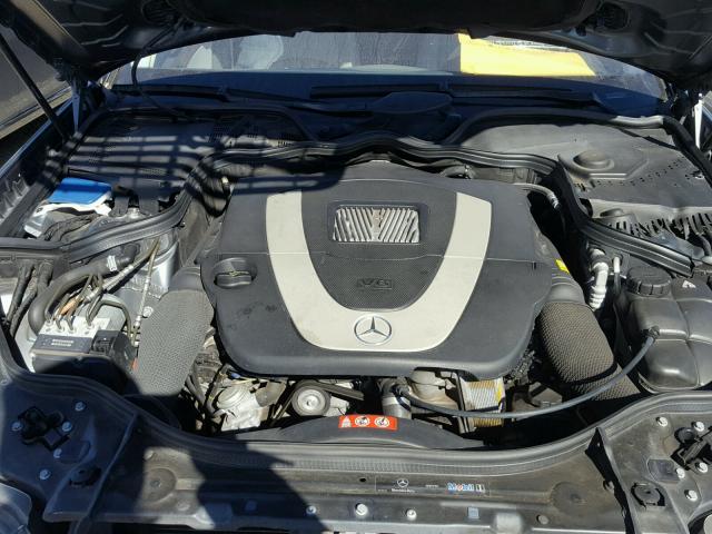 WDBUF56X48B195326 - 2008 MERCEDES-BENZ E 350 GRAY photo 7