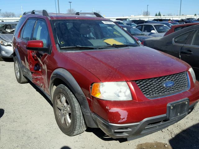 1FMDK021X7GA35563 - 2007 FORD FREESTYLE RED photo 1