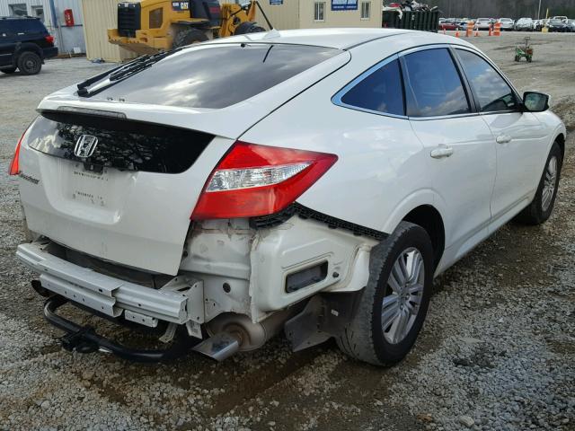 5J6TF3H54CL001016 - 2012 HONDA CROSSTOUR WHITE photo 4