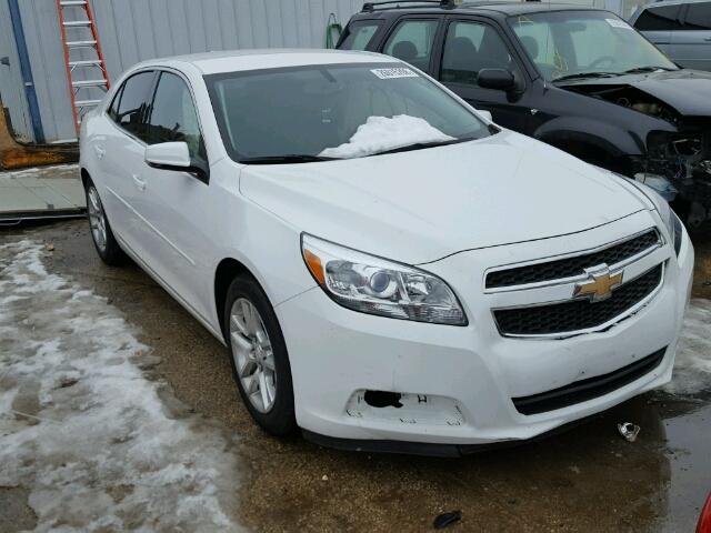 1G11C5SA0DF173186 - 2013 CHEVROLET MALIBU 1LT WHITE photo 1