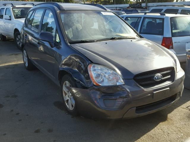 KNAFG526677101790 - 2007 KIA RONDO LX GRAY photo 1