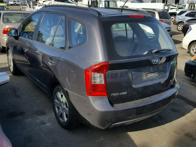 KNAFG526677101790 - 2007 KIA RONDO LX GRAY photo 3