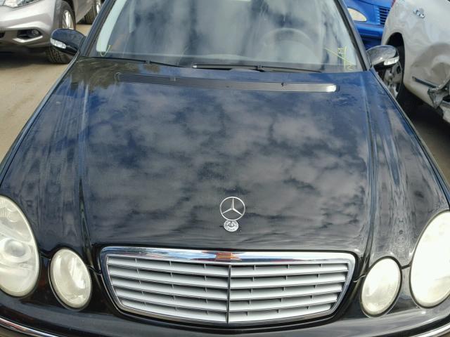 WDBUF70J03A098140 - 2003 MERCEDES-BENZ E 500 BLACK photo 9