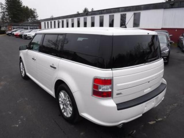 2FMGK5C85FBA02952 - 2015 FORD FLEX SEL WHITE photo 4