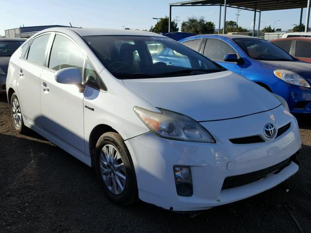 JTDKN3DU9A0121572 - 2010 TOYOTA PRIUS WHITE photo 1