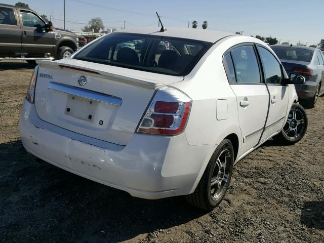 3N1AB6AP1BL683008 - 2011 NISSAN SENTRA 2.0 WHITE photo 4