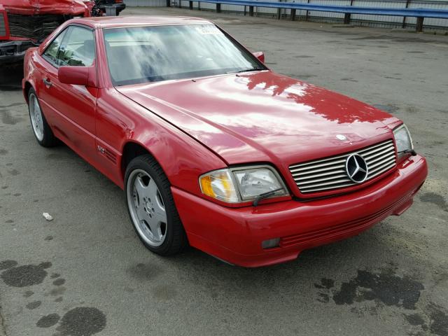 WDBFA76E9SF120137 - 1995 MERCEDES-BENZ SL 600 RED photo 1