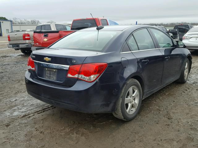 1G1PC5SB4F7258791 - 2015 CHEVROLET CRUZE LT BLUE photo 4