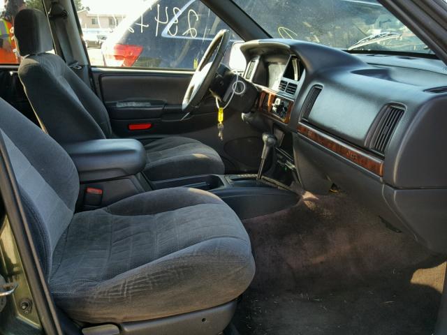 1J4FX58S5TC354702 - 1996 JEEP GRAND CHER GREEN photo 5