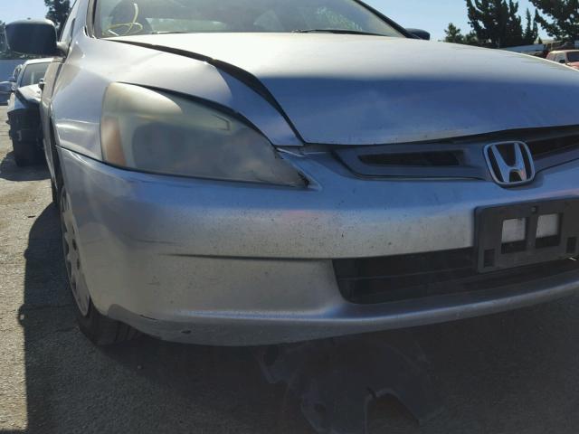 1HGCM56194A071343 - 2004 HONDA ACCORD DX SILVER photo 9