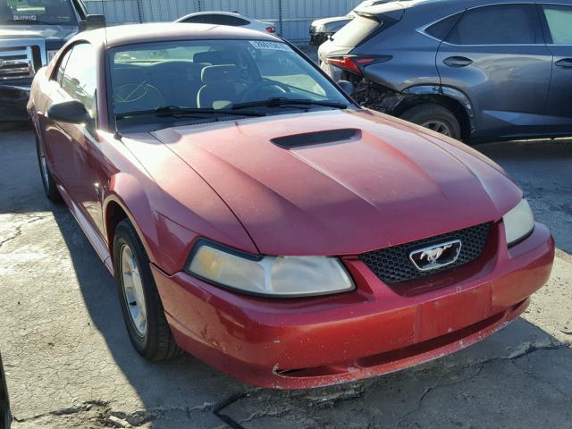 1FAFP4047YF306983 - 2000 FORD MUSTANG RED photo 1