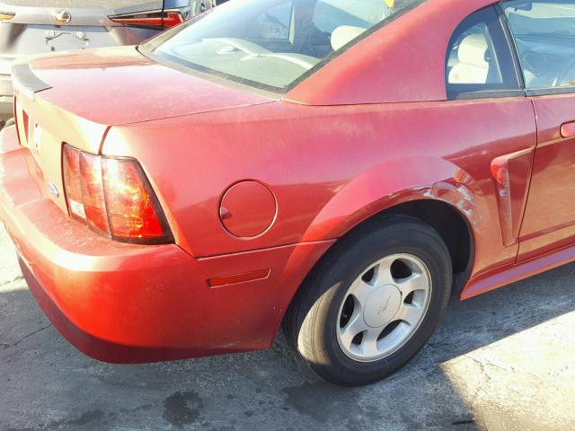 1FAFP4047YF306983 - 2000 FORD MUSTANG RED photo 9