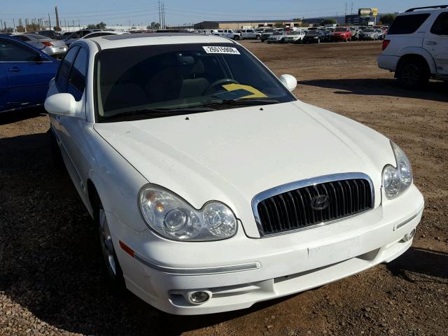 KMHWF35H95A181654 - 2005 HYUNDAI SONATA GLS WHITE photo 1