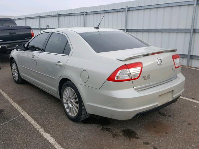 3MEHM08128R616667 - 2008 MERCURY MILAN PREM SILVER photo 3