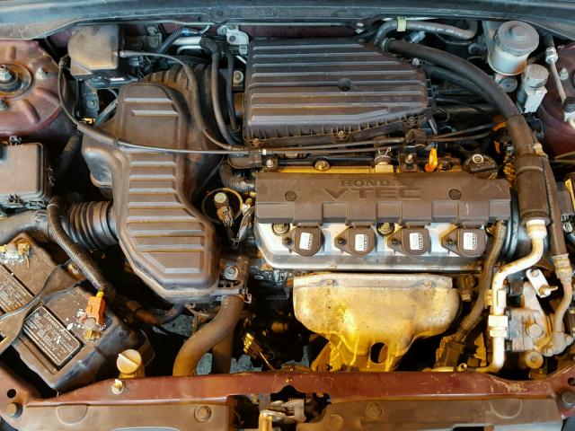 2HGES25853H537880 - 2003 HONDA CIVIC EX ბურგუნდია ფოტო 7