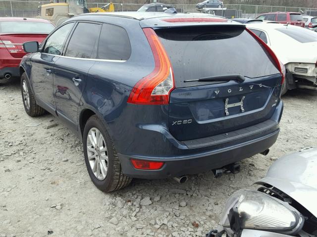 YV4992DZ1A2027549 - 2010 VOLVO XC60 T6 BLUE photo 3