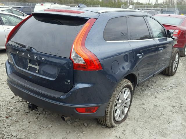 YV4992DZ1A2027549 - 2010 VOLVO XC60 T6 BLUE photo 4