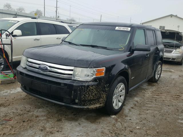 2FMDK51C69BA06426 - 2009 FORD FLEX SE BLACK photo 2