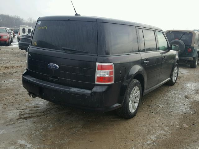 2FMDK51C69BA06426 - 2009 FORD FLEX SE BLACK photo 4