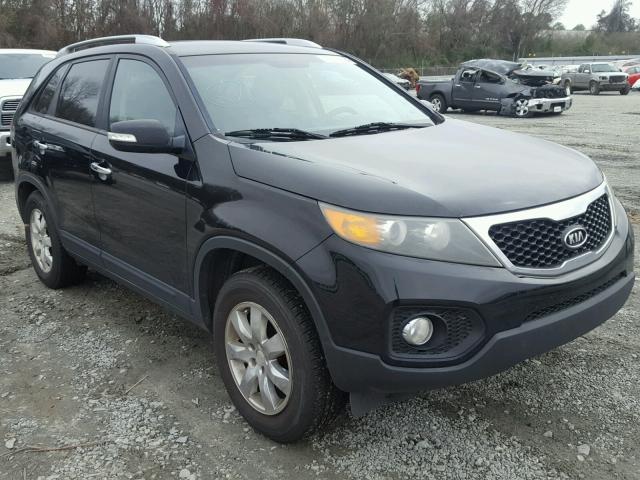 5XYKT4A12BG049552 - 2011 KIA SORENTO BA BLACK photo 1