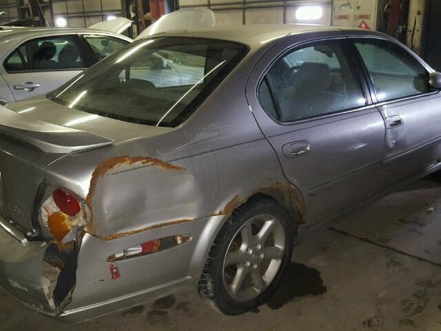 JN1DA31D23T517386 - 2003 NISSAN MAXIMA GLE SILVER photo 9