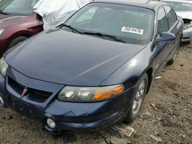 1G2HY54K64U161900 - 2004 PONTIAC BONNEVILLE BLUE photo 2